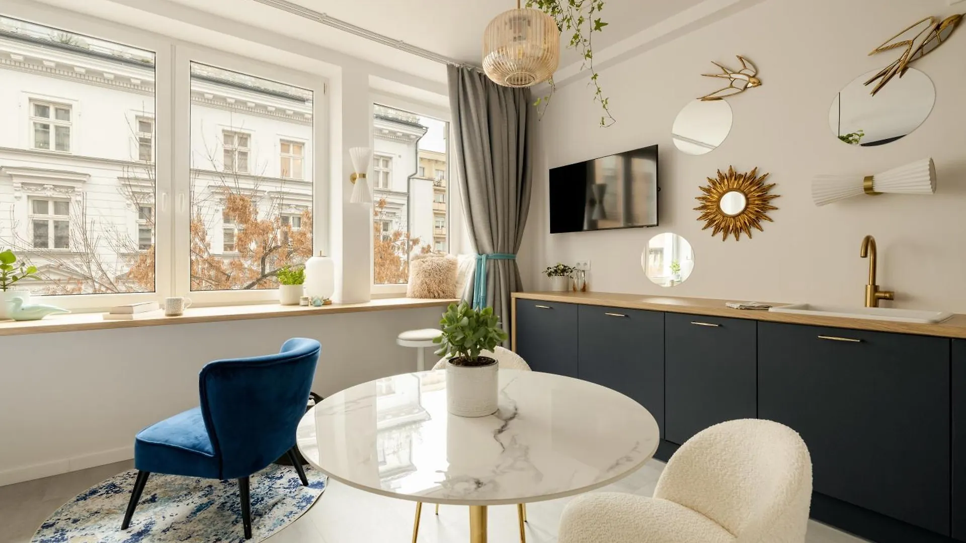 Appartamento Romantic Studio Hoza Downtown Varsavia