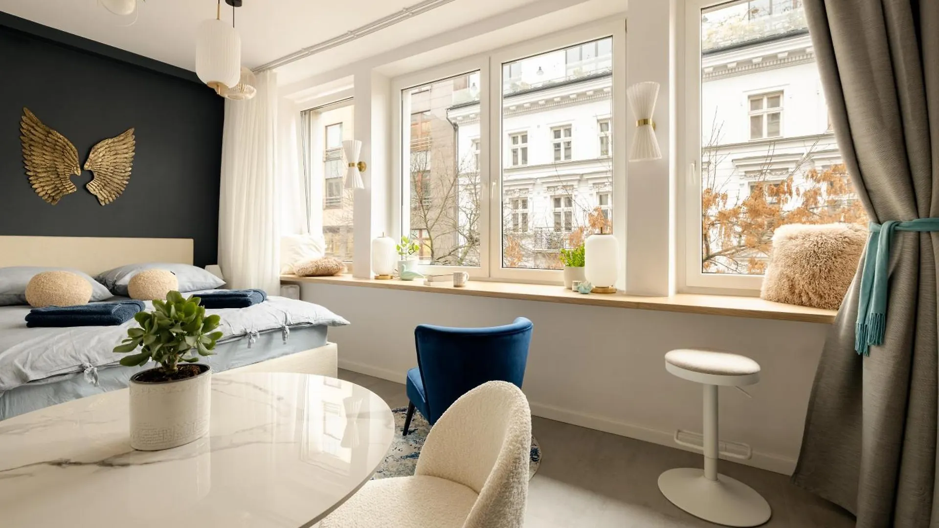 Romantic Studio Hoza Downtown Varsavia Appartamento